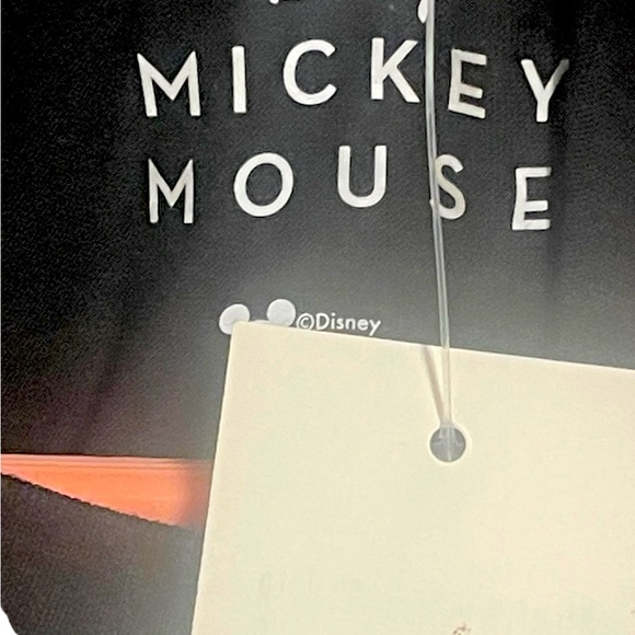 Women’s Mickey Mouse T-shirt Black Size Large NWT - Picture 5 of 7